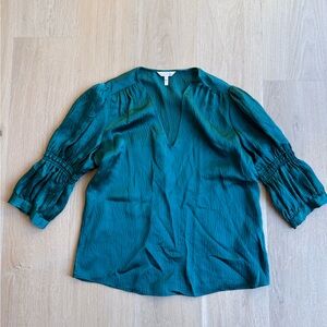 Rebecca Taylor Green Blouse